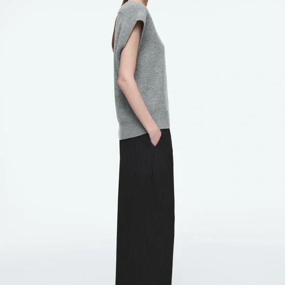 COS Plisse Wide Leg Pants - Picture 5 of 11